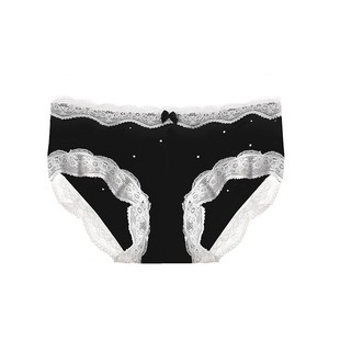 RXNX蕾丝边冰丝内裤女无痕2026新款低腰纯欲风小心机高级女生内裤