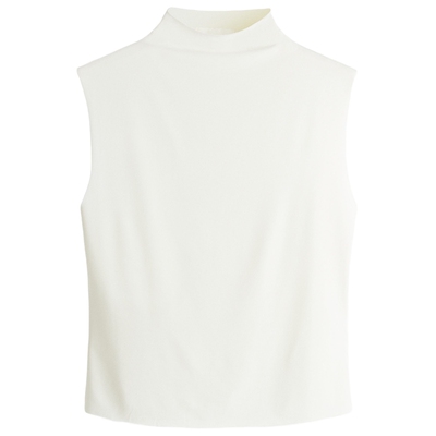 HM女装春季无袖高领上衣1293315