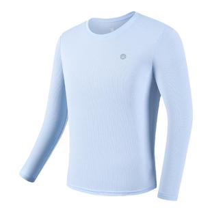 必迈男女运动速干衣圆领透气T恤运动健身上衣跑步暴汗服透气长袖