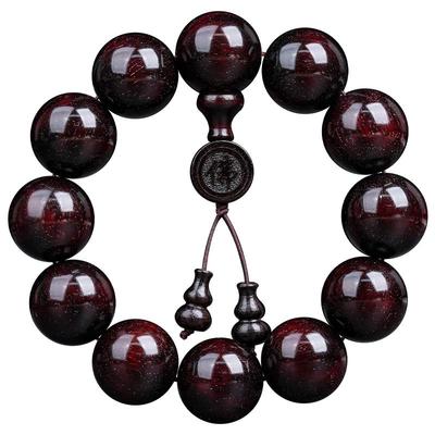 真品小叶紫檀手串本命年马年