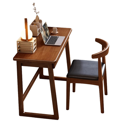 实木书桌小户型卧室带抽屉学习桌