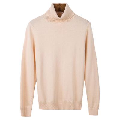 清仓针织羊毛衫高领修身