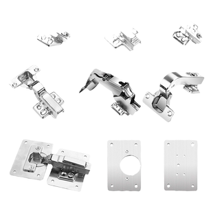 270转角衣柜铰链30正45 135 165度180度大角度短臂柜门特殊90合页