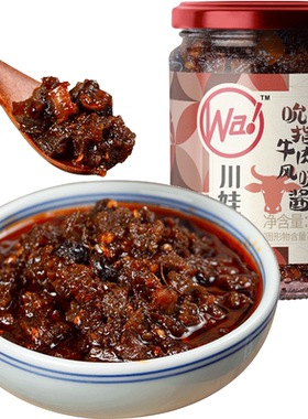川娃子川味酸甜辣吮指牛肉酱