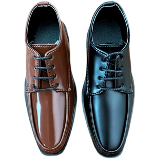 【睡睡家】BJD娃娃鞋子正装西装鞋3分大叔壮叔黑色棕色龙魂73HID