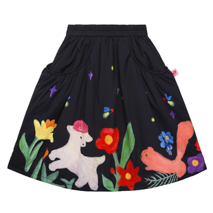 pocoblush【星空下的阿勒泰】大豆棉裙女童冬装新款保暖棉服百搭