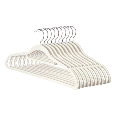 霜山PET橡胶衣架挂衣无痕