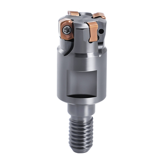 锐利锁牙式刀头EXN02R小径内冷快进给铣刀头8 10 14 15 LNMU0202