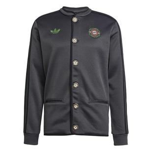 拜仁慕尼黑足球休闲文化夹克外套男装adidas阿迪达斯官方JV5880