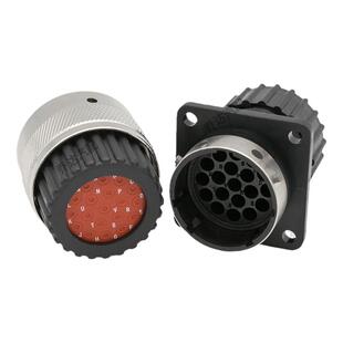 192900-0078 19孔ITT型圆形防水航空插头 公母连接器 192900-0057