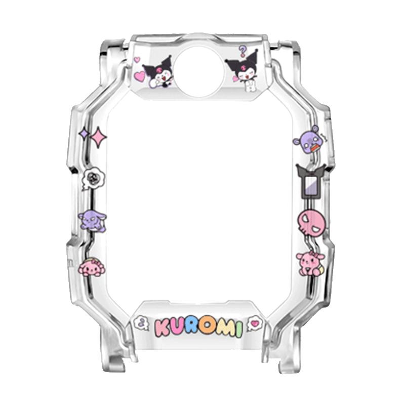 适用小天才手表Z9/Z8少年版Z7/Z5透明保护壳可爱印花Z6/Z11/D2/D3透色磁吸表带Q1A/Q2A钢化膜卡通表套z10配件