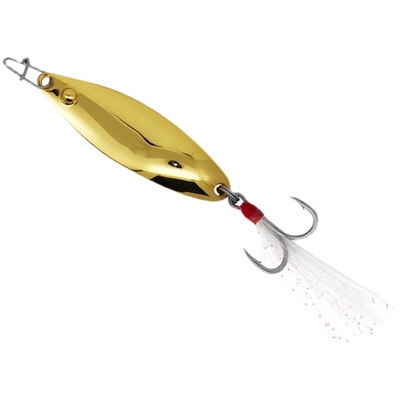 蓝旗鱼远投亮片单双曲金属路亚饵