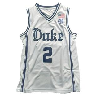 库珀弗拉格球衣 Cooper Flagg杜克大学2号刺绣速干透气篮球服背心