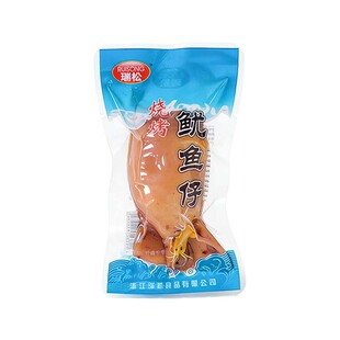 瑞松鱿鱼仔开袋即食带籽小鱿鱼香辣解馋墨鱼仔小吃零食官方旗舰店