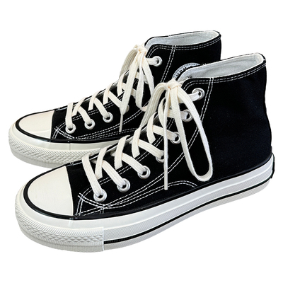 经典时尚男女同款情侣款帆布鞋