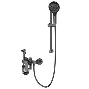 全铜淋浴花洒套装家用浴室小户型卫浴淋雨浴洗澡增压喷头淋浴器