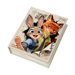 疯狂动物城相册本情侣纪念3寸6寸拍立得照片收纳册大容量恋爱影集