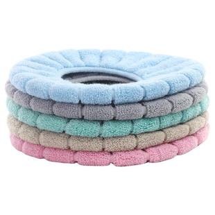 洁丽雅马桶垫家用坐便套垫圈卫生间四季通用可爱欧式防水冬季厚款