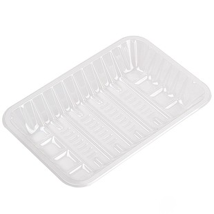 一次性透明托盘 超市生鲜碟蔬菜猪肉盘1912水果保鲜托盘100个包邮