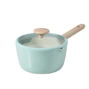 卡罗特奶锅辅食锅婴儿宝宝蒸煮一体汤锅陶瓷不粘锅家用小锅泡面锅