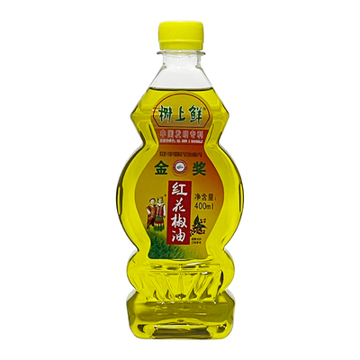树上鲜红花椒油400ml整箱16瓶