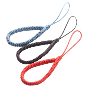 手工编织金刚结挂绳子手机链钥匙扣汽车钥匙包包挂件防丢指环粗款