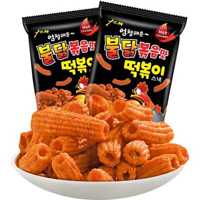 韩国进口YEM火鸡味辣炒年糕条