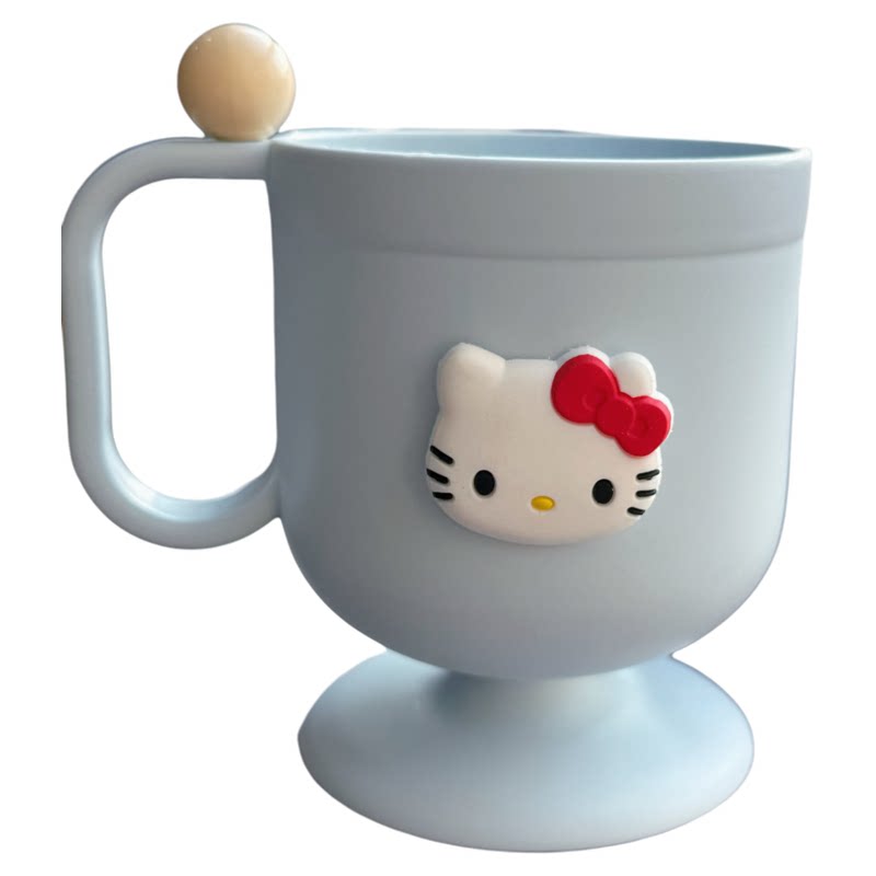 高颜值创意高脚塑料洗漱杯