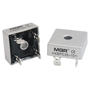 单相桥式交流变直流KBPC3510整流桥器桥堆块方型桥35A模块