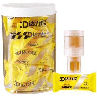 【下拉享抵扣】达力摇柠檬蜜汁蜂蜜水果蜜盖饮料便携独立包装出游