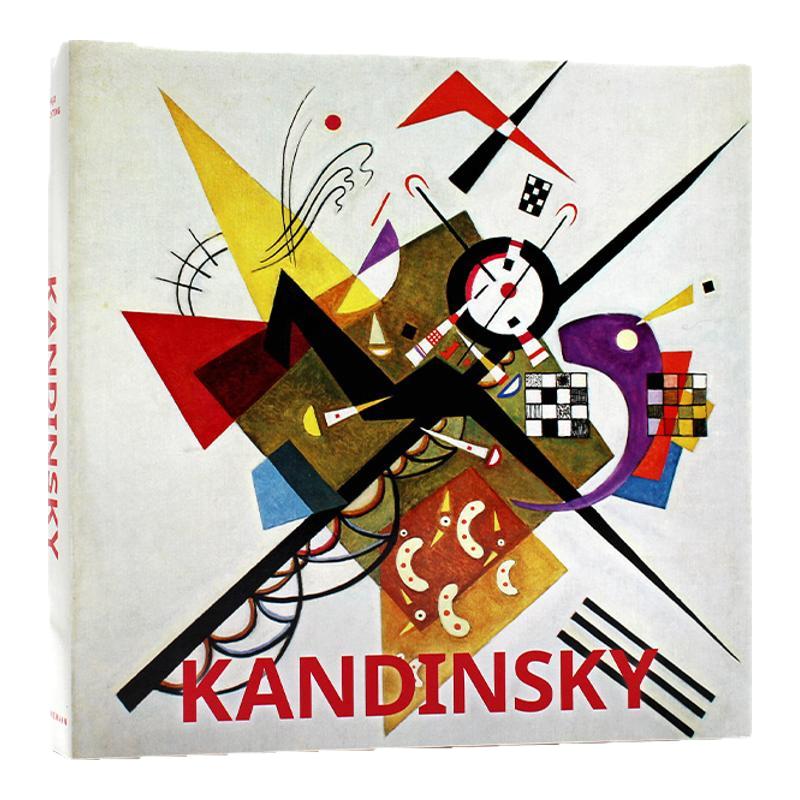现货包邮 艺术家专著 Kandinsky 瓦西里·康定斯基 现代艺术代表人物 现代抽象艺术先驱 艺术入门画册 进口原版 多语种 精装