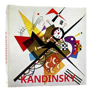 现货包邮 艺术家专著 Kandinsky 瓦西里·康定斯基 现代艺术代表人物 现代抽象艺术先驱 艺术入门画册 进口原版 多语种 精装