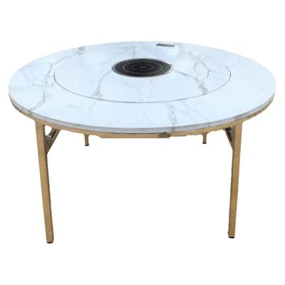 平台推荐不锈钢圆桌彩色免安装