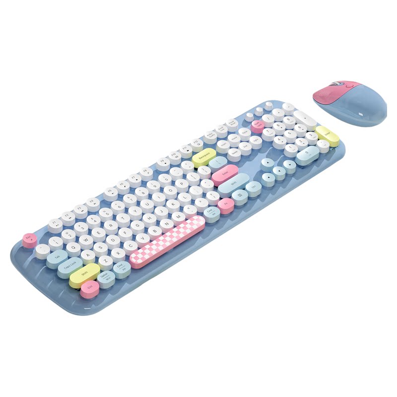 mofii机械手感女生可爱键盘蓝牙