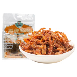 田良君辣条脆皮肠湖南风味香辣肠皮平江特产满额包邮独立小袋80g