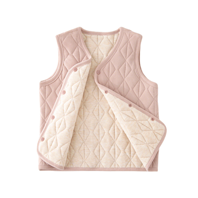 儿童马甲秋冬季校服神器加绒加厚男女童内搭保暖背心宝宝坎肩马夹