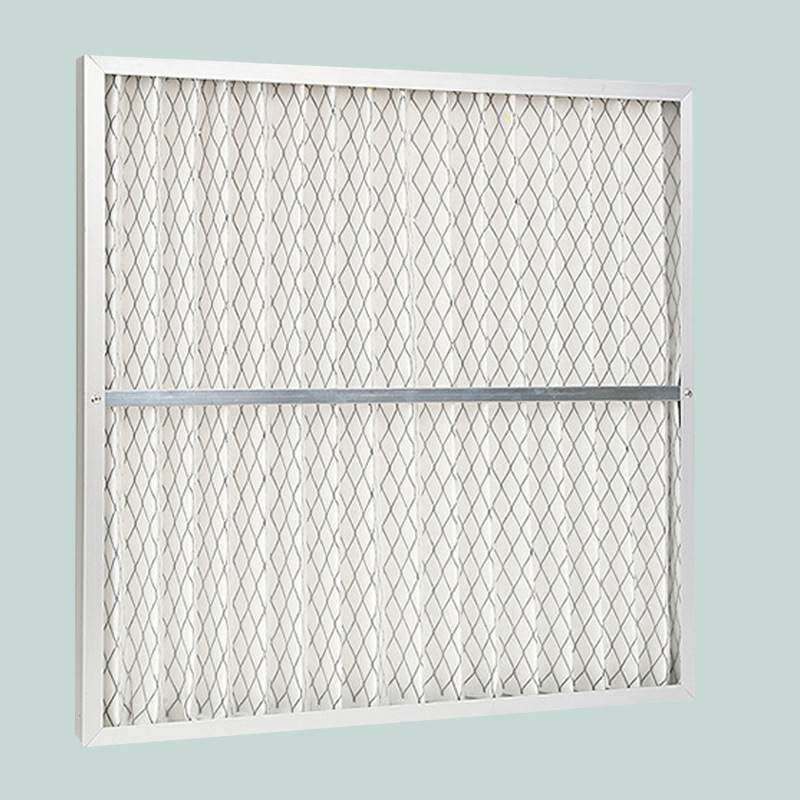 G4初效龙骨板式空气过滤器无纺布过滤器平板空气净化折叠式滤网