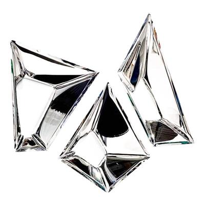 波兰简约茶几电镀不锈钢客厅桌子