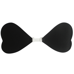 硅胶透气胸贴泳衣防水比基尼胸垫插片聚拢加厚显大内衣防滑爱心女