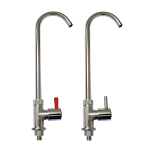 商用开水器水龙头不锈钢饮水机弯管龙头开水炉耐高温按压净水配件