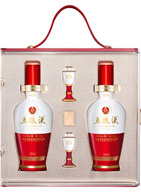 五粮液500mL*21618礼盒52度礼赠