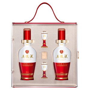 五粮液500mL*21618礼盒52度礼赠