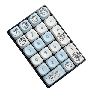 复客狮F21有线数字小键盘办公财务会记计算迷你混光便携机械键盘