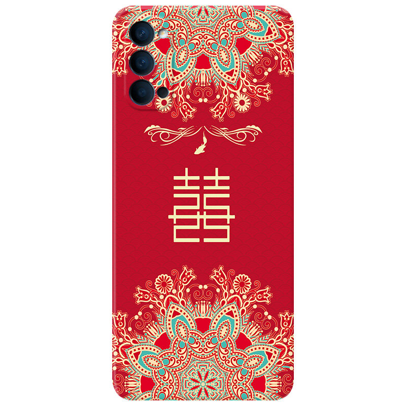 oppo中国风双喜Reno系列手机壳