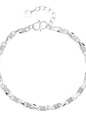 925纯银手链送女友闺蜜生日礼物