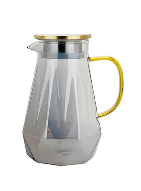 轻奢高颜值冷水壶耐高温带把茶杯