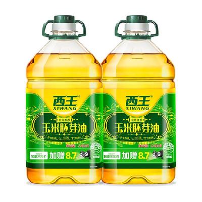 西王非转基因玉米油5.436L×2桶