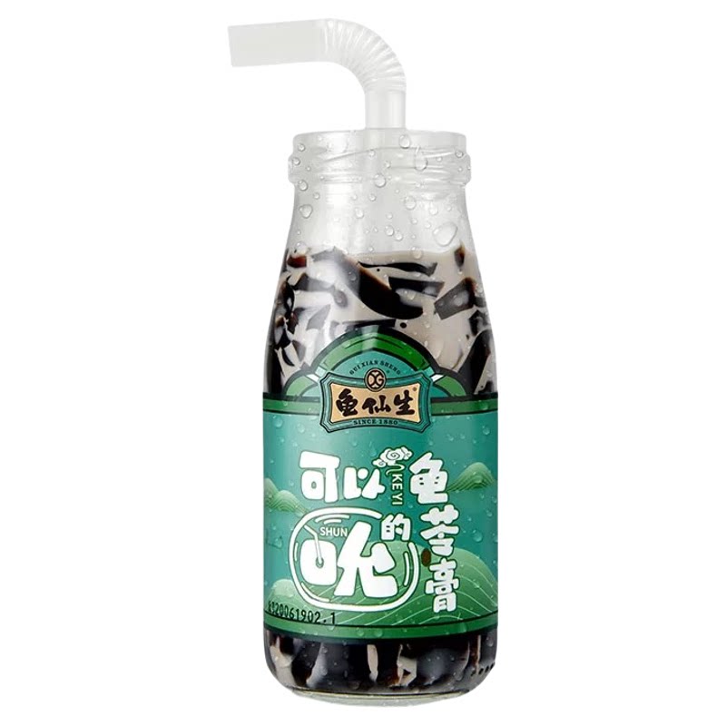 罗浮山正宗龟苓膏6瓶礼盒装0添加