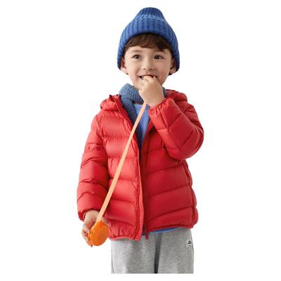 巴拉巴拉男童羽绒服宝宝轻薄外套