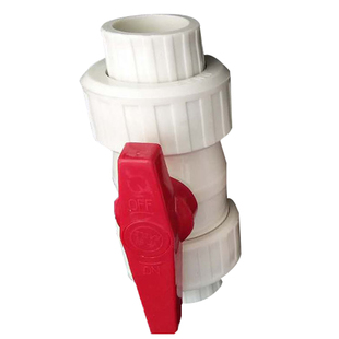 开利ppr双活节 塑料阀门 双活接塑料球阀 活接球阀一寸 DN40 DN50